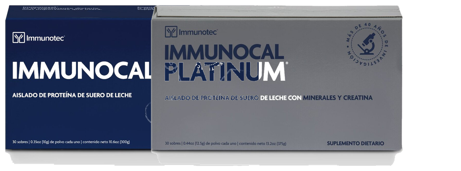 Immunocal Regular y Platinum Colombia